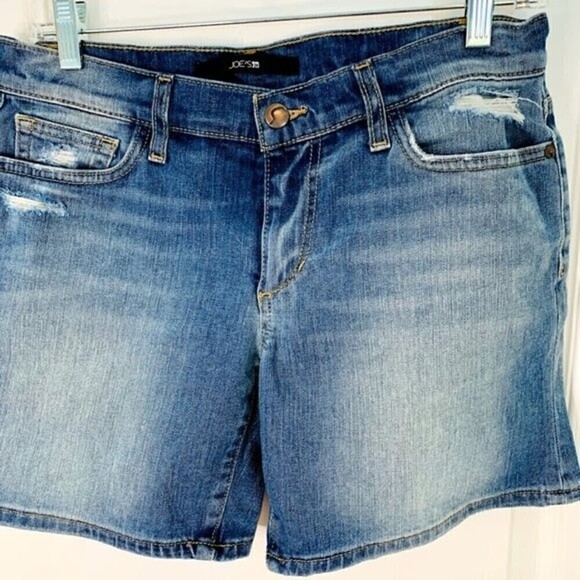 Joe's Jeans Denim Dana Distressed Casual Summer Medium Wash Shorts - Picture 8 of 16
